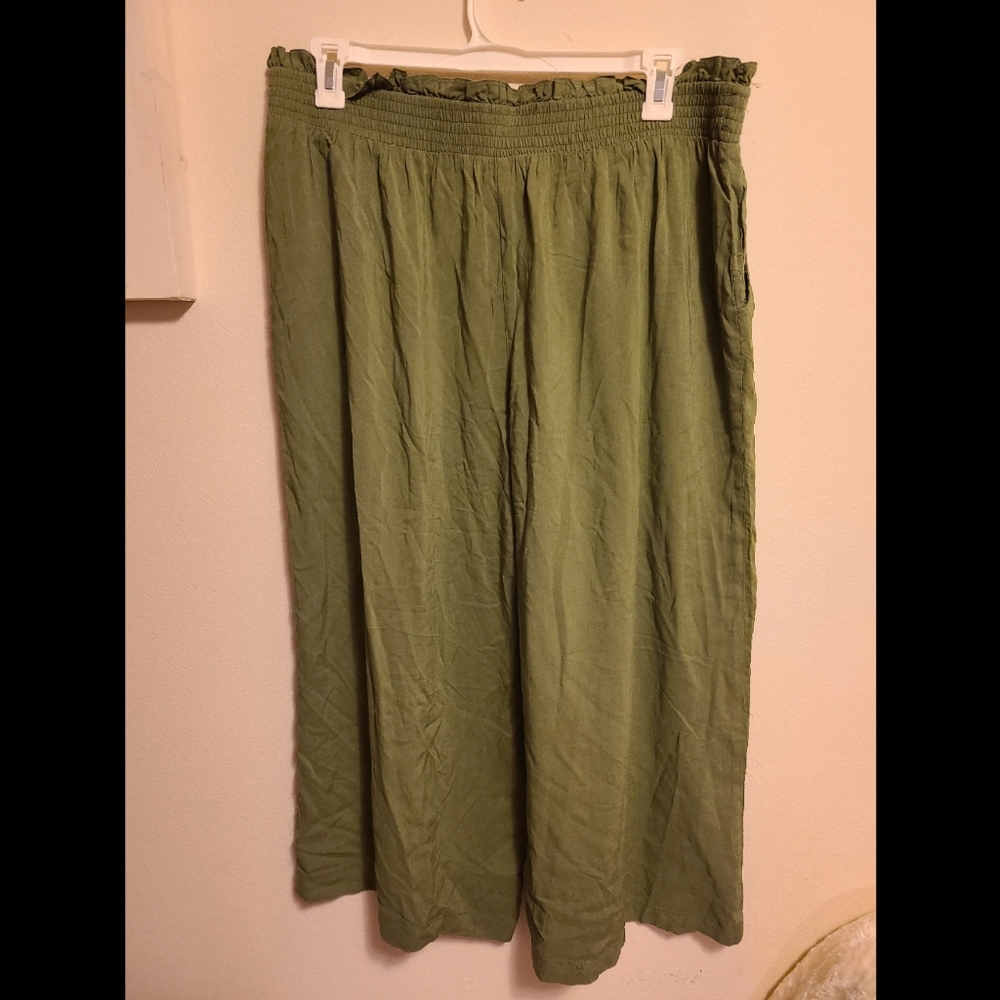 Terra & sky wide leg Capri pant